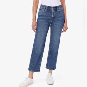 Kensie Jeans The Ella Vintage Luxe Straight High-Rise Straight Leg Size 6/28